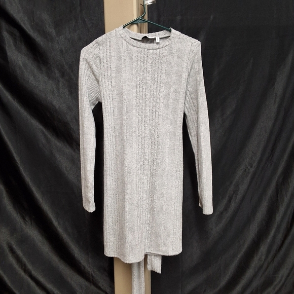 ASOS DESIGN Gray Long Sleeve Dress Brand New With Tags - Picture 4 of 11